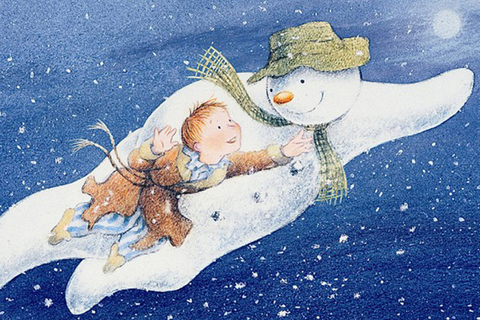 Raymond Briggs, auteur du "Bonhomme de neige" et de "Sacré Père Noël