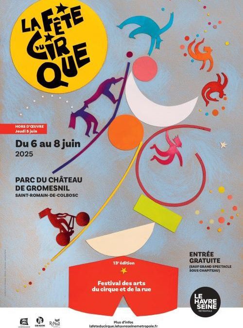 Fête du cirque du 6 au 8 juin au château de Gromesnil
